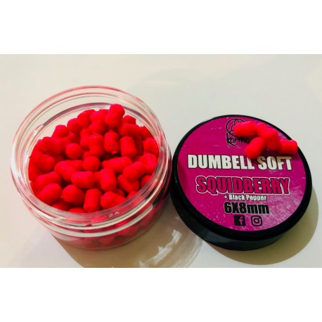 DUMBELL SOFT 6x8MM SQUIDBERRY